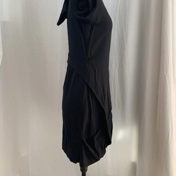 SCANLAN THEODORE Virgin Wool long sleeve black dress Size 8 - Picture 7 of 12